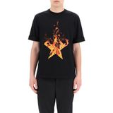 Neil Barrett Erkek T-Shirt PBJT822S-P540S-2366 - Siyah