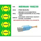 Neıman Fren Musuru Megane Iı-Clıo Iıı-Master Iıı-Laguna Iı-Iıı-Duster (10-18) 2 Fıslı - Mavı