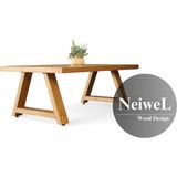 Neiwel Bies Doğal Ahşap Ofis SEHPA-70-140 - Açık Ceviz