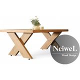 Neiwel Rahze Doğal Ahşap Ofis SEHPA-70-180 - Açık Ceviz