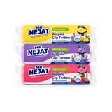 Nejat Plastik 30 ADET BÜZGÜLÜ BÜYÜK BOY(65*70) ÇÖP TORBASI LİMON LAVANTA ÇİLEK 3*10 - 65 x 70 cm