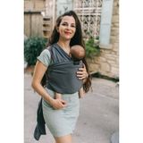 Neko Gri Wrap Sling %100 Pamuklu Yenidoğan Dönemi İçin Kolay Kullanım ve Güvenlik Garantisi