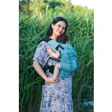 Neko Start Kanguru - Blue Diamond (DİŞ PEDİ HEDİYELİ ERGONOMİK KANGURU) %100 Pamuk, Dokuma Kumaş