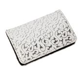 Nektar 70401ptn08a Pu Deri Kabartmalı Beyaz Kartvizitlik