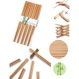 Neler Geldi Neler 10 Çift - 20 Adet Yıkanabilir Organik Bambu Çin Yemek Çubuğu Chopsticks Çin Çubuk - Çin Çubukları - 1 Adet