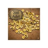 Neler Geldi Neler 200 Adet Raptiye Metal Raptiye Sarı Raptiye Çivisi Gold Renk Rabtiye Sarı (Gold) Renk Dekoratif Çivi