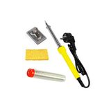 Neler Geldi Neler 60 Watt Topraklı Profesyonel Lehim Kalem Havya Lüx Set Lehim Teli + Mini Sehpa + Temizleme Süngeri