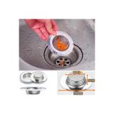 Neler Geldi Neler 7 cm Orta Boy Paslanmaz Çelik Lavabo Süzgeci - Evye Süzgeci - Eviye Süzgeç