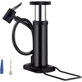 Neler Geldi Neler Bisiklet Pompa Lastik Hava Şişirme Pompası Araba - Motor - Bisiklet - Top - Bot Hava Pompası 18 cm - Siyah