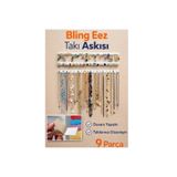 Neler Geldi Neler Bling Eez Takı Askısı 9 Parça Takı Aksesuar Düzenleyici Kolye Küpe Yüzük Takı Organizer