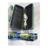 Neler Geldi Neler Güçlü Led Usb Şarjlı Mini El Feneri 2 Mod Yan Led Çakarlı Deprem Feneri Kamp Fener Kamuflaj Desenli