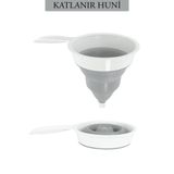 Neler Geldi Neler Katlanır Silikon Akordiyon Huni Katlanır Huni