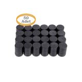 Neler Geldi Neler Magnet Mıknatıs 50'Li 17 X 3 Mm – El Işi Malzemesi Yuvarlak Süsleme Mıknatısı Ferrit Malzeme