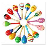 Neler Geldi Neler Mini Marakas Bebek Çıngırak Ahşap Cıngıldak Ahşap Marakas 1 Adet