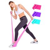 Neler Geldi Neler Pilates Band Pilates Bandı Pilates Lastiği 120 X 7,5 Cm 3'Lü