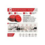 nelerbulurum 10 ADET 50MM yuvarlak Süper Güçlü Tablo Pano Albüm Çerçeve Ayna Çift Taraflı Yapıştırıcı Bant