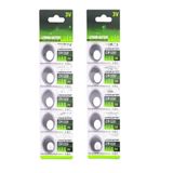nelerbulurum 10 ADET Cr1220 3v Lityum Pil Blister Paket (KOL SAATİ-HESAP MAKİNESİ-ARABA ANAHTARI)