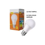 nelerbulurum 12 VOLT 10 WATT 6500K 850 LÜMEN BEYAZ LED AMPUL (EV İÇİN UYGUN DEĞİLDİR)