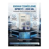nelerbulurum 200 ML EKRAN TEMİZLEME SPREYİ Gözlük, Telefon, Ekran, Laptop, Tablet, Televizyon,Kamera