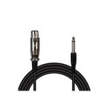 nelerbulurum 6.3MM MONO ERKEK CANON DİŞİ 4 METRE XLR MİKROFON ARA KABLOSU