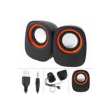 nelerbulurum Bilgisayar Hoparlörü Pc Laptop Notebook 1+1 Ses Sistemi 3.5mm Jack Girişli Multimedia Usb Speaker