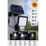 nelerbulurum GÜNEŞ ENERJİLİ 3 METRE KABLOLU ÜÇ MODLU VE HAREKET SENSÖRLÜ BAHÇE AYDINLATMA SOLAR AYDINLATMA KAMP LAMBASI