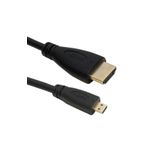 nelerbulurum HDMI ERKEK MICRO HDMI ERKEK GOLD 1.5 METRE KABLO 4K Ultra HD 1080P (MİNİ HDMİ DEĞİLDİR)