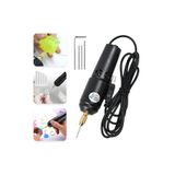 nelerbulurum Mini Drill Matkap 1.5 Metre Kablolu Ahşap Plastik Epoksi Delebilen 5 volt 10 watt El Matkapı