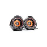 nelerbulurum Yüksek Kalite tak-çalıştır Pc Laptop Tv Uyumlu 1+1 USB MİNİ OVAL HOPARLÖR (2*5 WATT - 4 OHM)