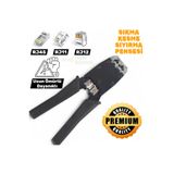 nelerbulurum YÜKSEK KALİTELİ ÇELİK RJ45-RJ12-RJ11 3'LÜ SOKET SIKMA PENSESİ