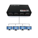 nelerbulurum YÜKSEK KALİTELİ TAK ÇALIŞTIR 1080P 1.4V 4 PORT HDMI SPLITTER DAĞITICI HDMİ ÇOKLAYICI