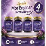 Nelia Ayvalık Mor Enginar Bitkisel Form Macunu 240 gr x 4 Adet