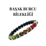 Nelleovana Doğaltaş - Başak Burcu Bilekliği - Sitrin - Yeşim Taşı - Kaplan Gözü - Akik - Doğaltaş Bileklik