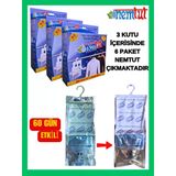 Nem Alıcı Rutubet Emici Koku Giderici Korozyon Önleyici ( 3 Kutu Içerisinde 6 Paket)