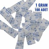 Nem Alıcı Silika Jel 1 gr Rutubet - Küf ve Koku Önleyici (100) - Çok Renkli - Standart