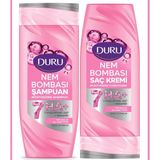 Nem Bombası Nemlendirici Şampuan 400 ml ve Saç Kremi 385 Ml, 7 Hyaluronik Asit + Seramid, Tüm Sa