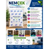 Nem Rutubet Korozyon Buhar Terleme Kötü Koku Çekici Alıcı Tutucu Giderici Önleyici (2 PAKET) 500 Gr