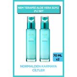 Nem Terapisi Aloe Vera Suyu Normalden Karmaya Ciltler Için Su Bazlı Günlük Bakım Nemlendirici Krem 2