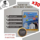 Nem Tut Nem Alıcı Rutubet Emici 60’lı Avantaj Paketi (30 KUTU/60 PAKET)