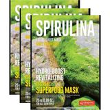 Nem ve Canlandırıcı Spirulina Maskesi 25 gr 3'lü Set