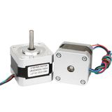 NEMA17 JK42HS34-1334 42BYG Yuvarlak Shaft Step Motor 1.3A - 34MM