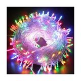 Nemere 10M 100 LED Boncuk Lamba Rgb Işık Şeffaf Kablo - Çok Renkli - Standart