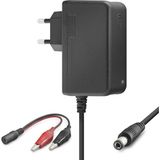 Nemere 12V 1.2A 14.4W Krokodil Uç Akü Şarj Adaptörü - Siyah B5056