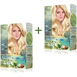 Nemere 2 Paket Natural Beauty Amonyaksız Saç Boyası 10.0 Açık Sarı