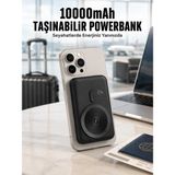 Nemere 22.5W Hızlı Şarj Destekli Manyetik Powerbank Kompakt Tasarım Yeni Nesil - Çok Renkli