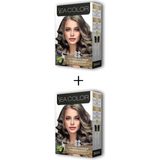 Nemere 2x2 Tüp Krem Saç Boyası Seti Küllü Açık Kumral No:8.1