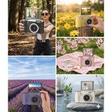 Nemere 4K Dijital Retro Video Kamera 48MP 18X Zoom Flaşlı (32GB) Kart Dijital Vlog Fotoğraf Makinesi T�