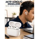Nemere Aktif Gürültü Engelleyici Kablosuz Bluetooth Kulaklık – Şarj Kutulu, Uzun Ömürlü Yeni Nesi - 1