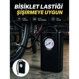 Nemere Analog Manometreli Kompakt Araç Hava Pompası Lastik Şişirme Cihazı - Renkli - standart