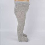Nemere Bebek Pamuklu Külotlu Çorap Gri - 6-12 Ay - Renkli